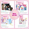 Avenir Unicorn Sewing Kit Scratch Paper Art for Ages 5+ Kids Craft Activity Kit, Make 9 Amazing Unicorn Projects for Girls and Boys Gift