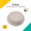 Rui Smiths CarbonConscious Pedicure Grooming Set for Smooth Skin and Soles | Includes Interchangeable Foot File, Pumice and Cleaning Brush Attachments | Made with Wheat Straw Bioplastic