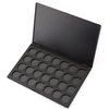 Allwon Empty Magnetic Eyeshadow Makeup Palette with 28Pcs 26mm Round Metal Pans