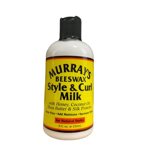 Murray's Beeswax Style-Curl Milk Ultra Rich Styling Cream 8 Oz.