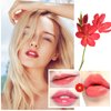 2 Pack Crystal Flower Jelly Lipstick,Magic Color Changing, PH Clear Temperature Lip Gloss/Balm,Long Lasting Nourishing Moisturizing Lip Stick (Set A)