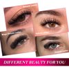 Cashmere Eyelash Extensions 0.03 CC Curl 12mm Single Tray Premium Individual Lash Extensions, Silk Volume & Classic Lashes Soft Matte Dark Professional Eyelashes Extension Salon Use(0.03-CC-12mm)