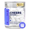 Cheers Restore | Supplement with DHM + L-Cysteine | Feel Better After Drinking & Support Your Liver | 12 Doses | Dihydromyricetin, Cysteine, Prickly Pear, B-Vitamins, Ginger