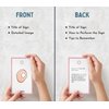 American Sign Language Flash Cards - 56 ASL Flash Cards for Kids, Babies, Toddlers. Sign Language for Kids Includes Alphabet, Numbers, Days, & Months. ASL Cards with Pictures and Descriptions.