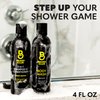Beard Club Fresh Water Body Wash: Invigorating All-in-One Shower Gel for Men, Deep Cleansing & Moisturizing Formula, Sulfate-Free, with Natural Essential Oils, 4 fl oz