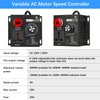 AC Variable Speed Controller, 120V~220V 15A 4000W SCR Voltage Controller for Router Fan Electric Motor Rheostat