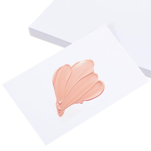 Nogeqi 50PCS Nail Art Palette Disposable Nail Palette Paper Portable Nail Pallet for Nail Art Waterproof Nail Polish Palette Makeup Mixing Palette for Nail Gel Mixing Tool Nail Supplies
