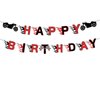 GLASNES Happy Birthday Banner Birthday Party Decorations Baby Shower Boys Man Birthday Party Supplies (B)