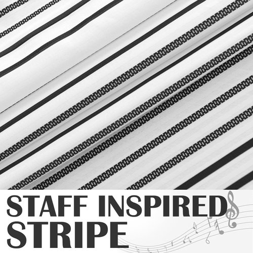 jinchan Black and White Shower Curtain Fabric Shower Curtain for Bathroom Modern Black Striped Shower Curtain Fall Waterproof in Bath 70x72 inches Long Shower Curtains Set with Curtain Hooks