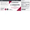 Kirkman – L-Carnosine 200 mg - Hypoallergenic – 90 Vegetarian Capsules – Amino Acid – Gluten Free – Casein Free