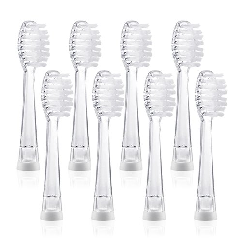 SEAGO Toothbrush Replacement Heads - SG977 SG513-8 Pack SEAGO Kids Toothbrushes Heads for Toddlers - Compatible with SEAGO Electric Toothbrushes Kids