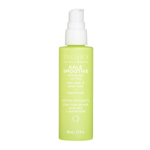 Pacifica Face Moisturizer - Kale Smoothie Face Lotion w/Niacinamide, Copper, Super Foods & Plant Extract - Reduces Pore Size & Redness, Improves Skin Texture Vegan & Cruelty-Free Dermatologist Tested