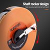 KSEIBI 302925 Long Fiberglass Tape Measure Double Face Printing Inch/Metric for Construction Work (100ft / 30m)