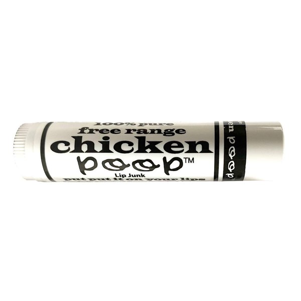 Simone Chickenbone Chicken Poop Lip Balm Display