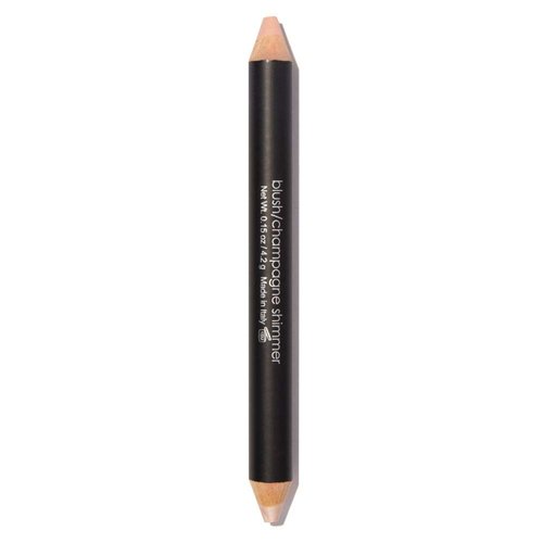 Duo Brow Highlighter Eye and Face Pencil Shimmer/Matte Dual Ended by Pree Cosmetics (Blush Champagne Shimmer)