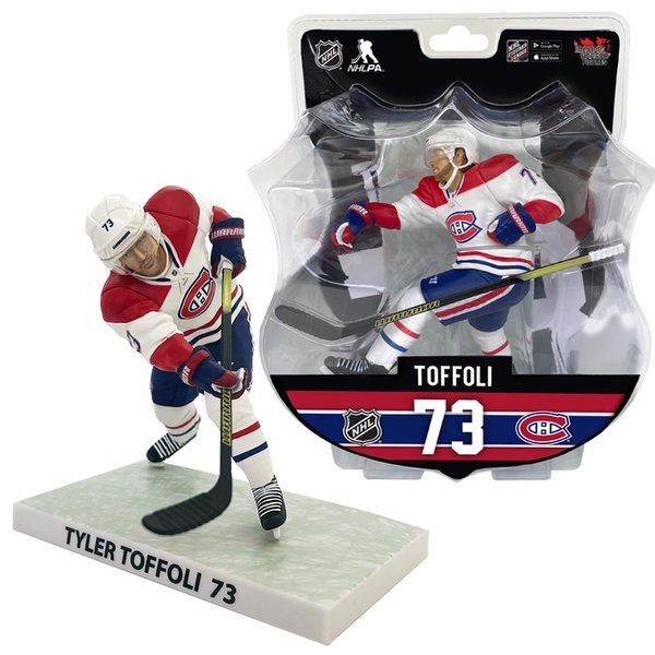Tyler Toffoli NHL Action Figure, Montreal Canadiens, 2021-22 Season, 6 Inches