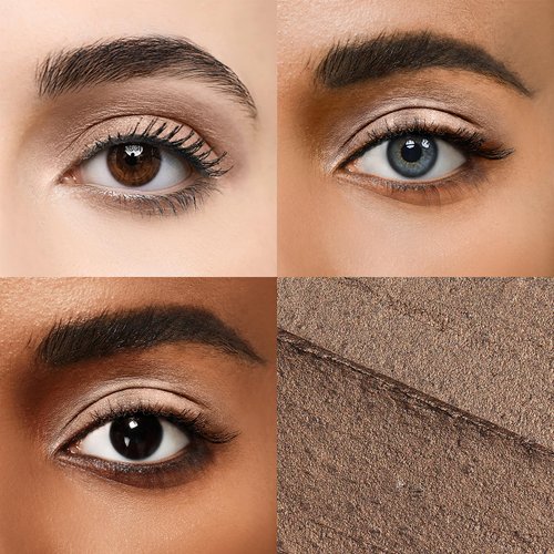 Color Mirror Longwear Cream Eye Shadow Sticks(17 Bronze Shimmer), Smudge-Proof, Waterproof Eyeshadow,Silky Formula Glitter With Makeup Brush,Bronze Eyeshadow Stick