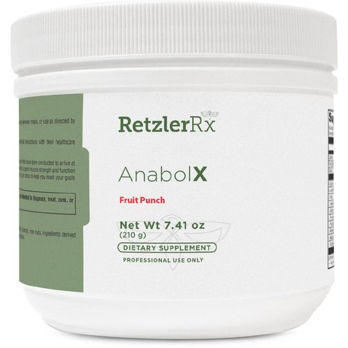 HormoneSynergy AnaBolX by Dr. RetzlreRx™ | Anabolic Amino Acid Complex* | 30 Servings | Fruit Punch