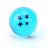 Viru Children Toy Crystal Glass Ball Stars，Anime Collectibles New Gift Box Set of 7Pcs 43Mm/1.7 in Diameter