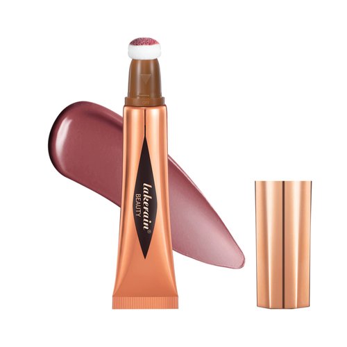 YU KUI LX Liquid Blush Stick, Beauty Stick, Cream Blush, Liquid Blush For Cheeks, Beauty Blush Stick With Cushion Applicator, Multifunctional Makeup Beauty Stick (02#)