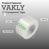 Transparent Medical Tape [144 Rolls] Clear Surgical First Aid Bandage Tape for Wound Dressing Care - 1 inch x 10 Yds Breathable Latex Free (144)
