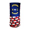 Tradition Scarves North Carolina Flag Tube Scarf - State of NC Bandana Headwear Ascot