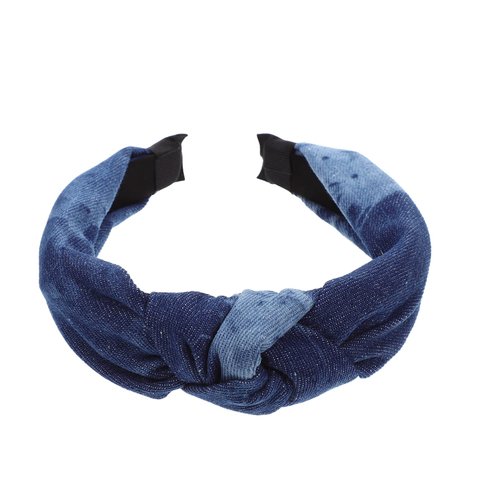 Beaupretty Denim Hair Wrap Headband and Scarves - Cross Knot Design for Women, Kids Sports & Accessories