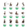 Otter Party Decorations Otter Party Supplies Includes Otters Happy Birthday Banner, Cake Topper, Cupcake Toppers, Balloons for Otters Birthday Decorations