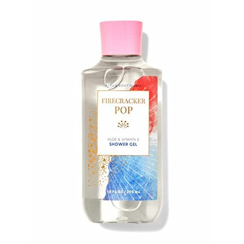 Bath & Body Works FIRECRACKER POP Shower Gel - Value Pack Lot of 2, Red, Blue, Full Size