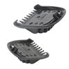 JRSHOME New Replacement 1mm+2mm Hair Comb for P-hilips N-orelco MG3750, MG5750, MG7750, MG7770, MG7790