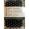 Swissco Soft Touch Paddle Shower Hair Brush (Black)