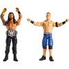 Mattel WWE Roman Reigns vs John Cena Championship Showdown Action Figure 2-Pack with Universal Championship, 6-inch