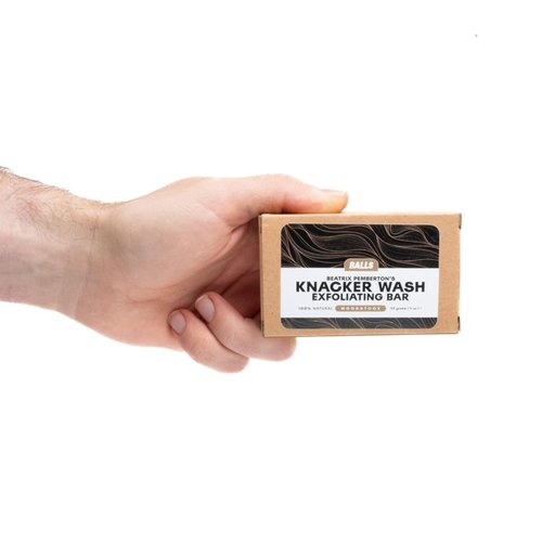 BALLS™ Beatrix Pemberton’s Knacker Wash Exfoliating Bar - Gently Exfoliating Soap Bar with Oatmeal