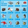 HOGOKIDS 30 Packs Party Favors for Kids - 867PCS Animals Building Blocks Sets for Classroom Prizes Goodie Bag Fillers Stocking Stuffers Birthday Valentines Easter Gifts for Kids Boys Girls 6+