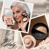 LAURA GELLER NEW YORK Party in a Palette, Ready to Jetset! + Baked Balance-n-Brighten Powder Foundation, Deep