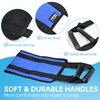 Patient Lift & Transfer Belt - Transfer Belt with Handles Gait Belt & Travel Bag, Lift & Mobility Aid for Elderly & Disabled Patients, Non Slip Lifting Walking Sit & Stand Support Belt for Seniors