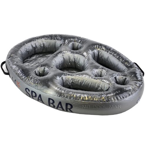 Perfect Pools Official Spa Bar Inflatable Hot Tub Side Tray for Drinks and Snacks - Perfect for Pool Parties!