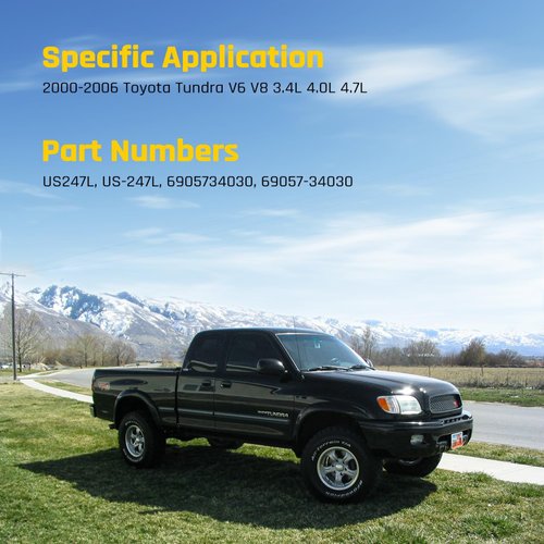 Ignition Lock Cylinder for Toyota Tundra 2000-2006, Ignition Switch Lock Cylinder with 2 Keys for US247L, 6905734030