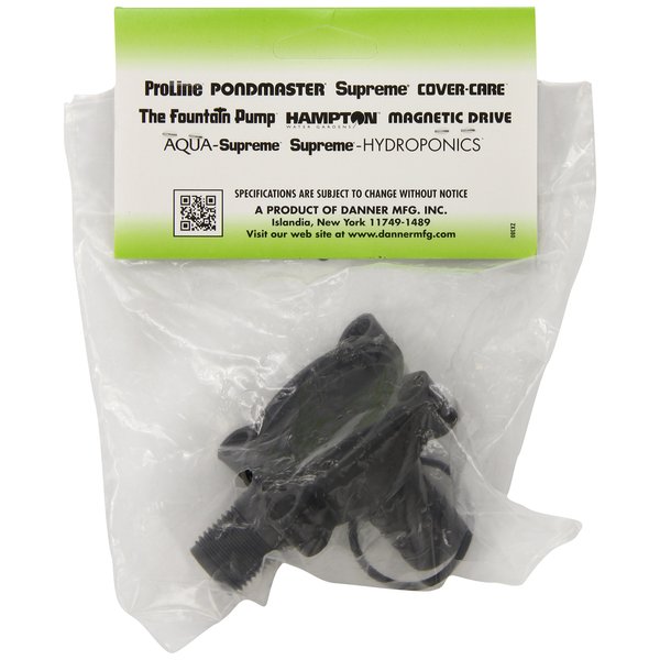 Supreme (Danner) ASP12546 Impeller Cover with Barbed Intake Aquarium Water Pump