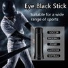 Yrarbil Eye Stick (Black) for Sports, Easy to Color Black Face Makeup Body Paint Eye Stick Football/Baseball/Softball/Lacrosse Cosplay Makeup Accessories (1 Pcs)