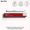 Kjaer Weis Lip Pencil. Dark Red Brown Lip Liner with Soft Matte Finish and Creamy Texture for Long Lasting Lip Makeup and Smudge-Proof Wear. Cruelty Free Clean Makeup (Rich Iconic)