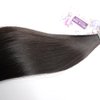 Bella Hair Peruvian Remy Virgin Human Hair Weave Silky Straight 1 Bundle 8-34inch Natural Black Color (34")