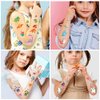 Temporary Tattoo for Kids, Waterproof Body Art Stickers, 120pcs Fake Tattoos Pattern, Mixed Style Cute Cartoon Tattoo Decorations, Birthday Party Favor Supplies for Boys Girls Children Toddler Teens