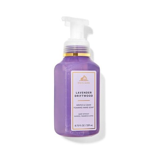 Lavendar Driftwood Gentle & Clean Foaming Hand Soap by Bath Body Works, 8.75 fl oz / 259 mL each, Full Size, Pack of 1