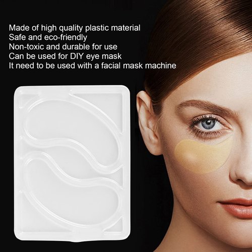 5Pcs Reusable Eye Mask for DIY Face Mask Machine, Multifunctional Mask Patch Portable Eye Patch Tray, DIY Facial Mask Machine Maker Accessory Tool