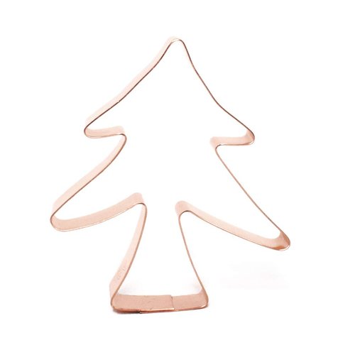 Fat Little Christmas Tree Cookie Cutter, 3.25 x 4 inches