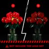 BRIKSMAX Led Lighting Kit for Lego Bouquet of Roses - Compatible with Lego Icons Flower 10328 Building Set- Not Include Lego Set