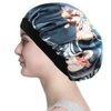 Breathable Head Wrap Silk Satin Night Cap Short Hair Women's Tam Hat Beanie Cap