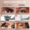 Spa By Ann DIY Lash Extension Kit | Clump-Free Silk Lash Clusters Kit | 280 PCS Individual Lashes Clusters | Cluster Eyelash Extensions Kit with Lash Bond, Seal, Remover & Tweezers | 9-16MIX 30D 40D