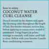 Camille Rose Coconut Water Curl Cleanse, Sulfate Free Hydrating Shampoo, with Coconut, Castor, and Rosemary Oils, for Soft Bouncy Curls, 12 oz